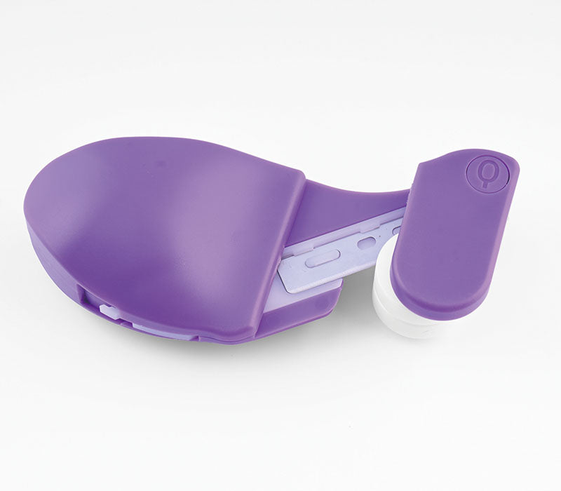 QLOP Rubber Cutter (2Q Blade) Violet – Standard Bundle | Worldwide Shipping Included